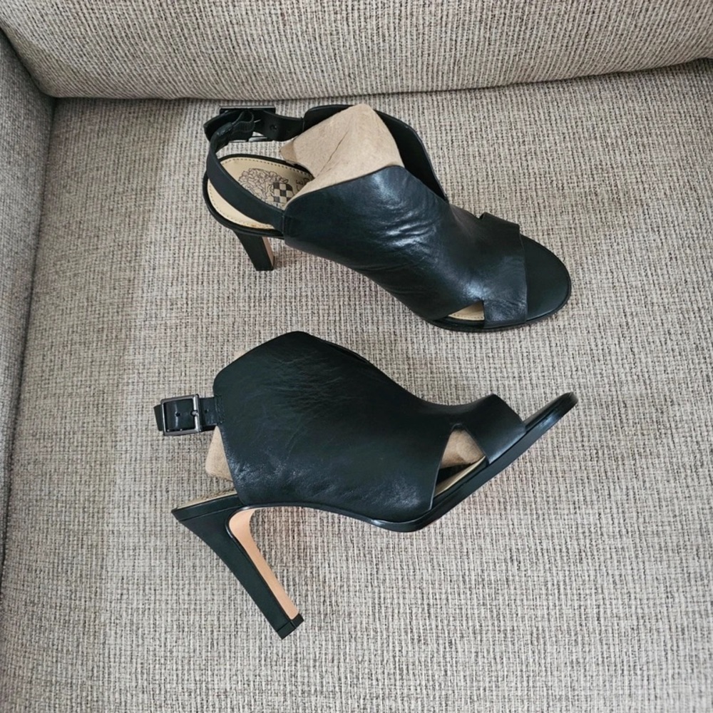Vince Camuto Black Cutout Heels